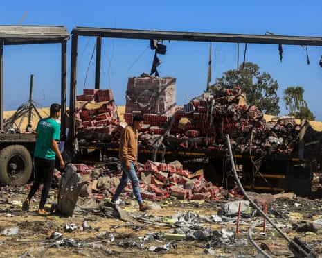 ‘A choice between human-made humanitarian catastrophe or exile is no choice at all.’ Photograph: Anadolu/Images