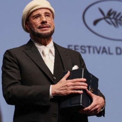 John Travolta surpreende com prêmio em Cannes antes de estreia como diretor