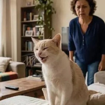 Gato espirrando com frequência pode indicar problema de saúde