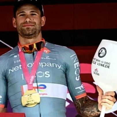 Vingegaard não conquista jersey rosa; Ganna vence contra-relógio do Giro