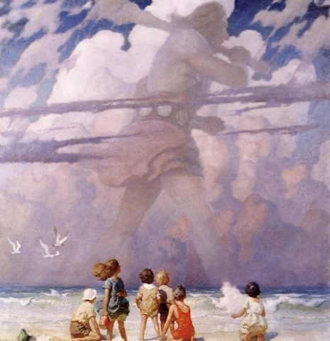 ‘Almost every corner of Western society views imagination as the domain of early childhood, those fleeting years when giants made of cloud seem possible’ … Brendan James Murray. Illustration: NC Wyeth
