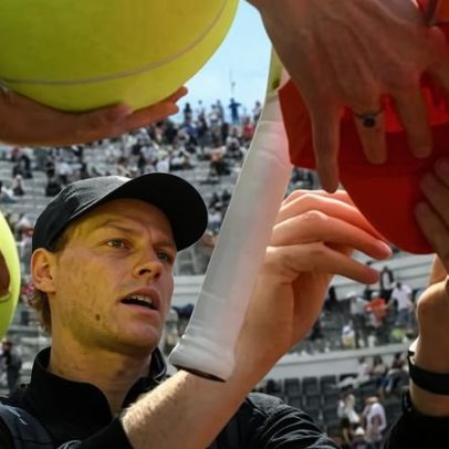 Sinner quebra recorde de Djokovic com 32ª vitória consecutiva em Masters