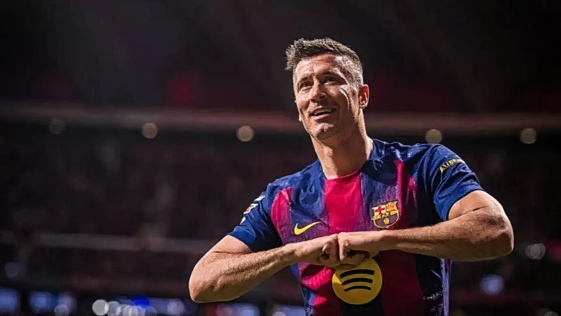 Atacante durante treino do Barcelona –