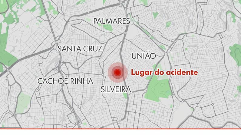 INFOGRÁFICO: avião cai, bate em prédio em BH e deixa mortos — Foto: Arte g1