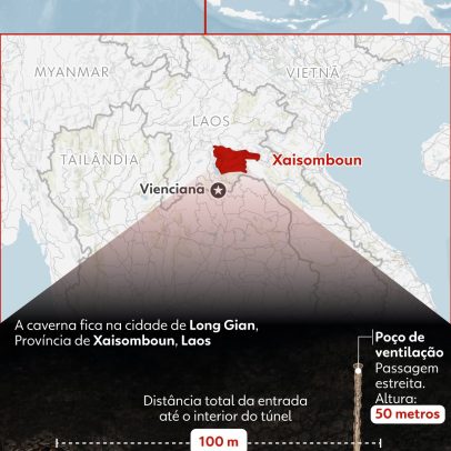 Sobreviventes presos em caverna no Laos enviam recados a familiares