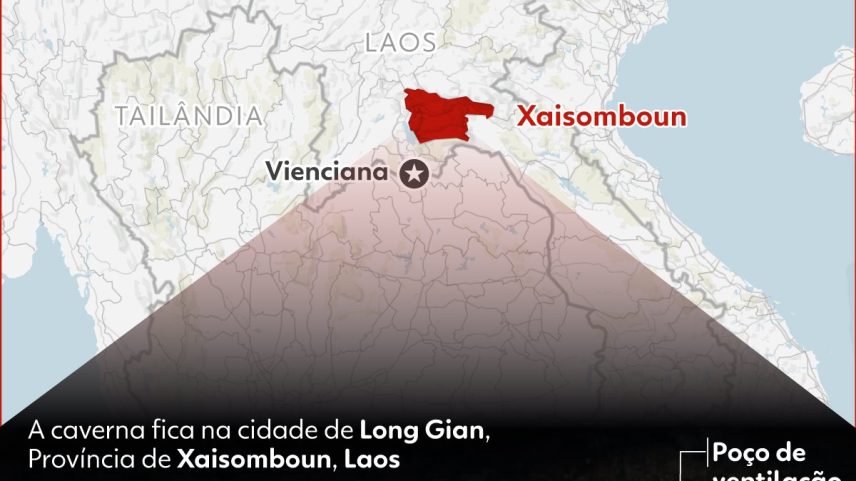 Sobreviventes presos em caverna mandam recados para familiares. — Foto: Reprodução