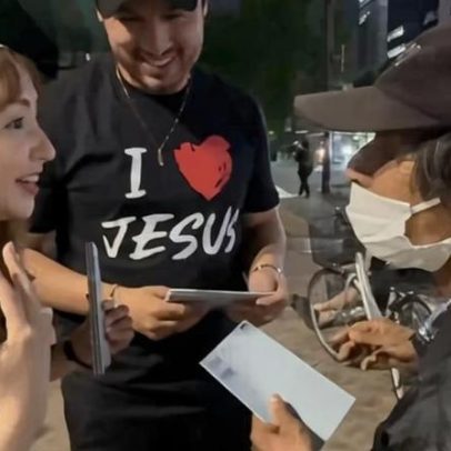 Japonês aceita Jesus após ouvir evangelista nas ruas