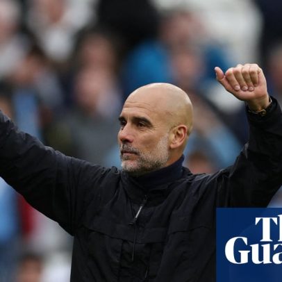 Guardiola incentiva West Ham a atrapalhar Arsenal na caça ao título