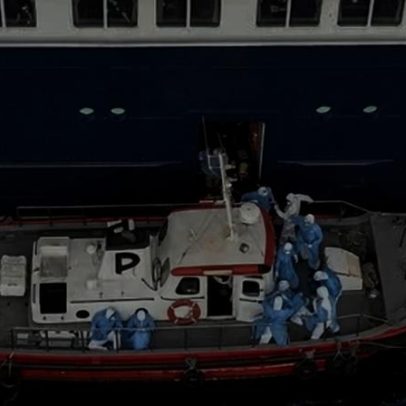 Afetados pelo surto de hantavírus a bordo de navios de cruzeiro