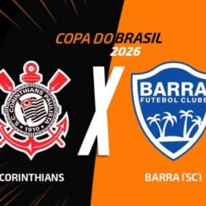 Corinthians x Barra-SC — onde assistir, escalações e arbitragem
