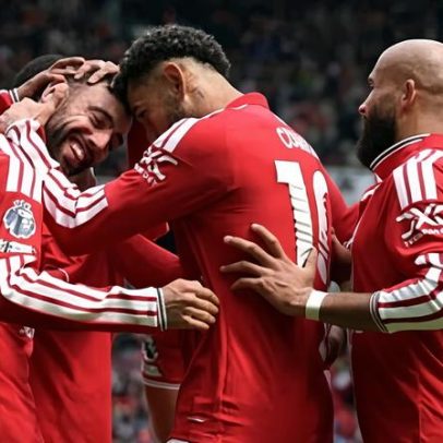Bruno Fernandes iguala recorde de assistências; United vence Forest