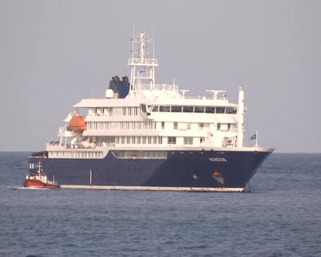 MV Hondius has been marooned for days off the coast of Cape Verde with close to 150 people onboard.