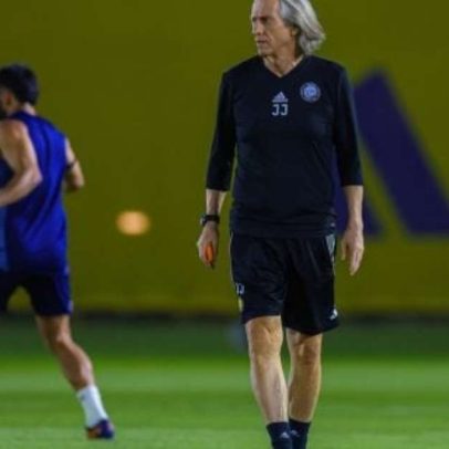 Jorge Jesus deixa o Al-Nassr após o fim da temporada