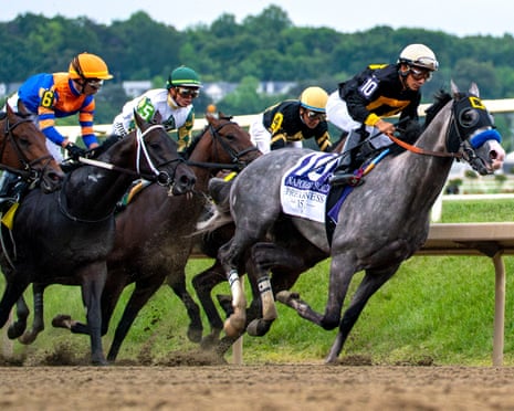Napoleon Solo, ridden by jockey Paco Lopez, was the champion of this year’s Preakness Stakes.