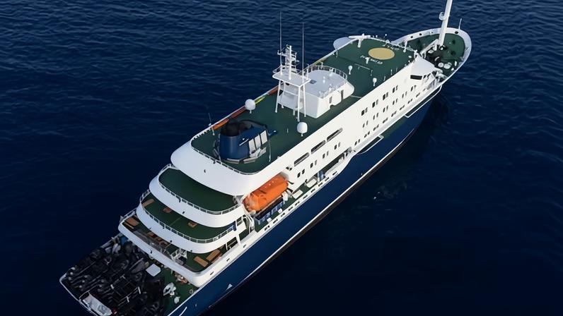 Passengers on the Hondius are told to be in good health before their voyage, and ‘able to walk several hours per day’. Photograph: AFP/Getty Images