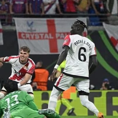 Crystal Palace vence Liga da Conferência após Mateta marcar frente ao Rayo