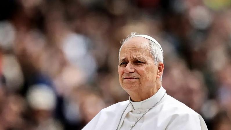 Papa Leão 14 na Praça de São Pedro 6 de maio de 2026 REUTERS/Yara Nardi