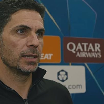 Arteta celebra volta do Arsenal à final da Champions após 20 anos