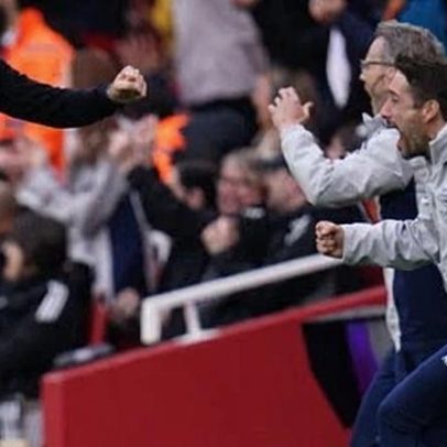 Arteta pede Arsenal manter impulso após vitória sobre Fulham contra o Atlético