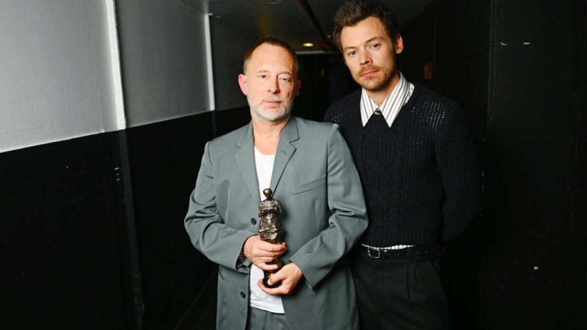 Thom Yorke e Harry Styles no Ivor Novello Awards 2026