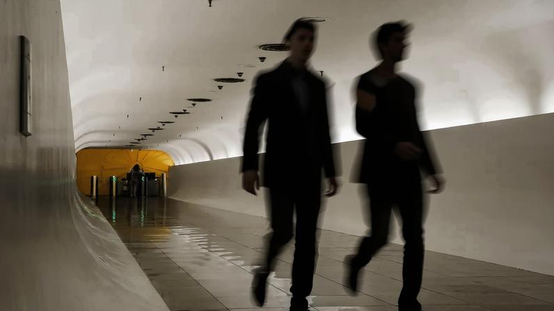 Túnel que dá acesso do Palácio do Planalto ao anexo II (Foto: Marcos Corrêa/PR)