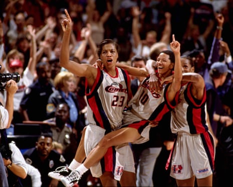 Houston Comets dominaram a WNBA, marcando uma era eletrizante