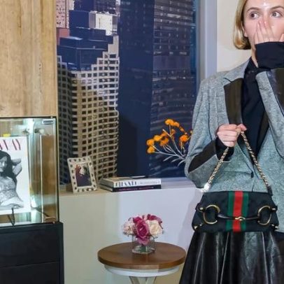 Première de Diabo Veste Prada 2 com look inteiro de revenda de um único designer