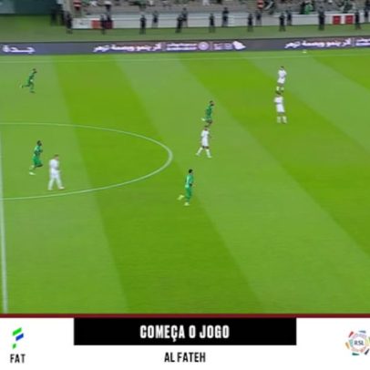 Al Ahli SC e Al Fateh empatam no início do jogo