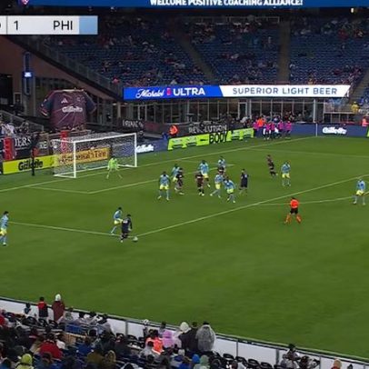 New England Revolution 1-1 Philadelphia Union; Langoni marca gol