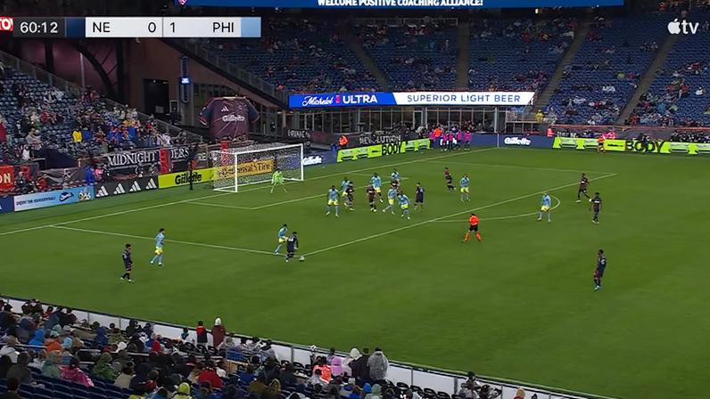 New England Revolution - Philadelphia Union 1 - 1 | GOL - Luca Langoni