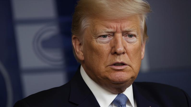 A presidente dos Estados Unidos, Donald Trump. Foto: Patrick Semansky/AP