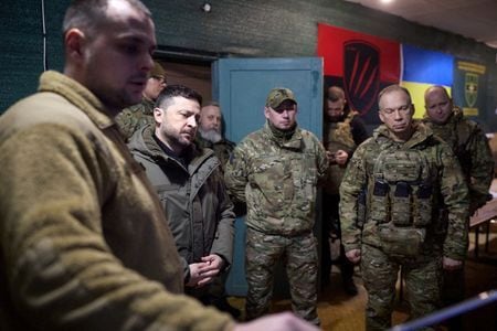 Presidente ucraniano, Volodymyr Zelensky, disse que Moscou continuou os ataques