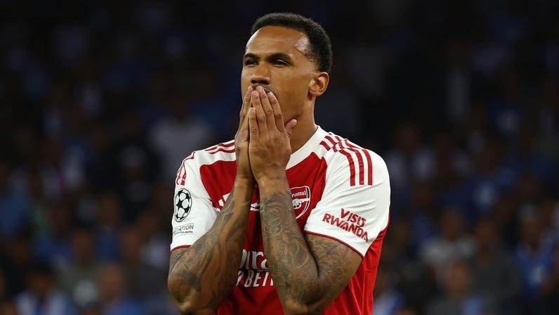 Gabriel Magalhães, zagueiro titular de Ancelotti, foi o personagem principal na derrota histórica do Arsenal