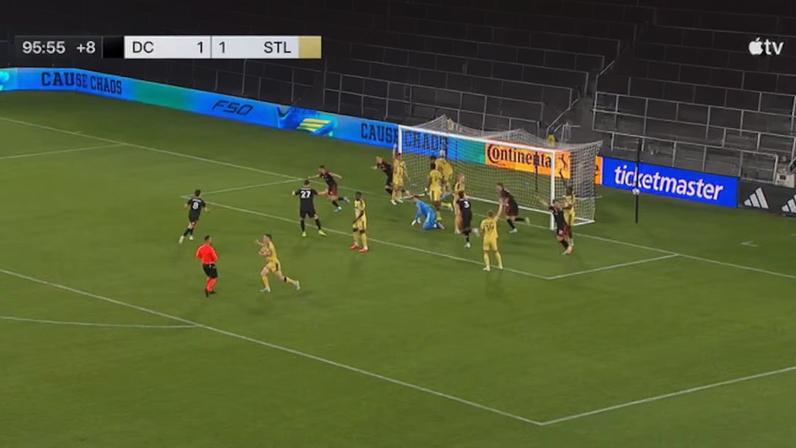 D.C. United vence St. Louis CITY SC por 2 a 1 com gol de Louis Munteanu