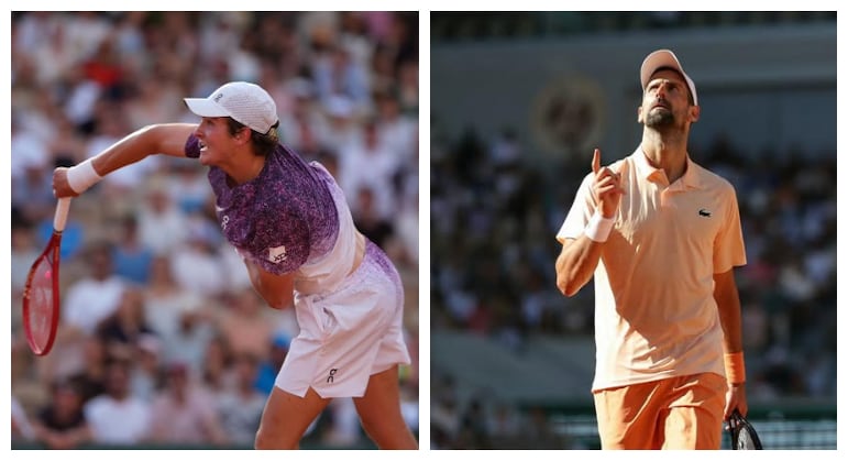 João Fonseca e Novak Djokovic vão se enfrentar na terceira rodada de Roland Garros
