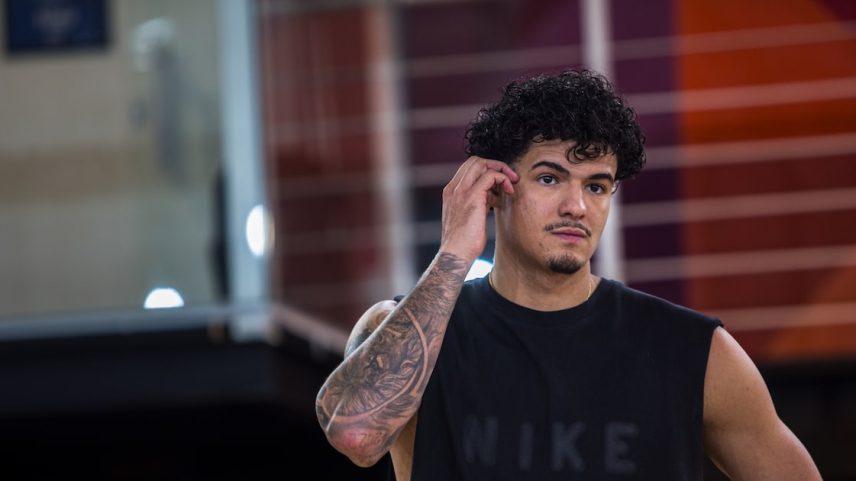 Gui Santos, jogador do Golden State Warriors