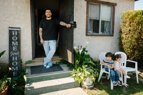Christian Cerna was driving with his partner and their two young children through Los Angeles, when two vehicles rammed his car and ICE agents jumped out and trained their guns at them.