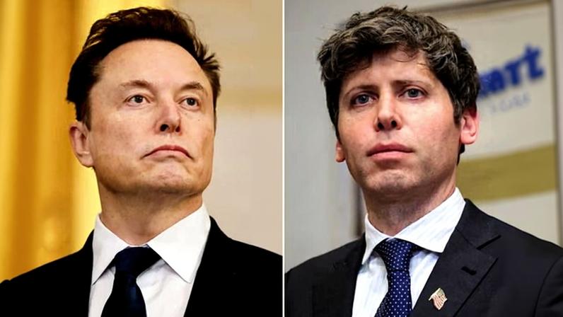 Elon Musk and Sam Altman.