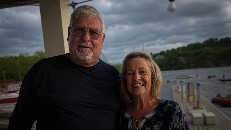 William Bryan and his wife Beverly.