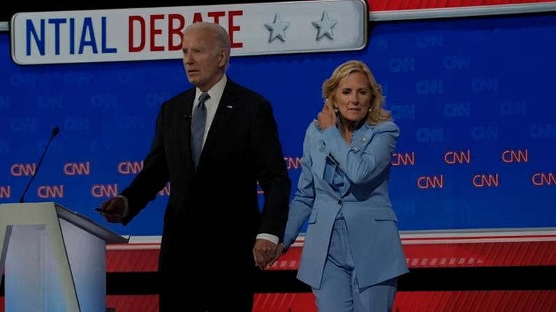 Jill Biden diz que achou que Biden tivesse tido derrame durante debate de 2024