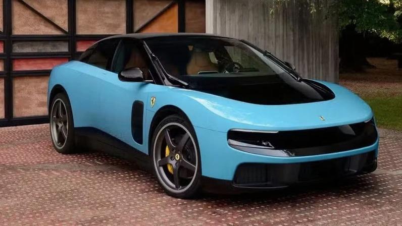 O Ferrari Luce é o primeiro carro totalmente elétrico da montadora italiana
