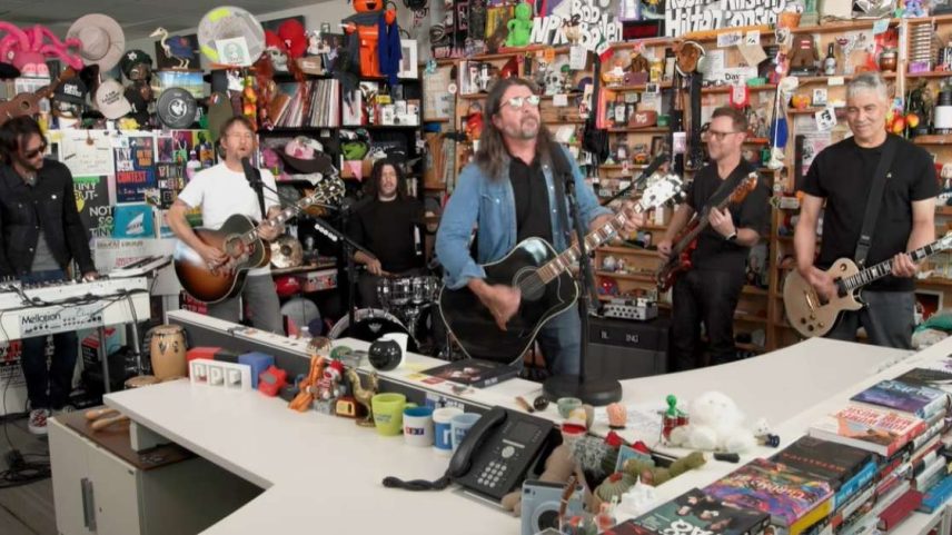 Foo Fighters escolhe clássicos e músicas novas para sua estreia no Tiny Desk; veja