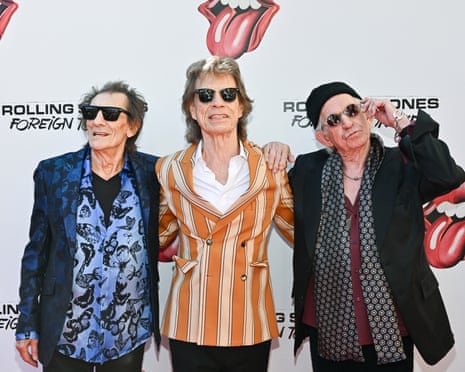Rolling Stones lançam novo álbum em evento com estrelas em Nova York