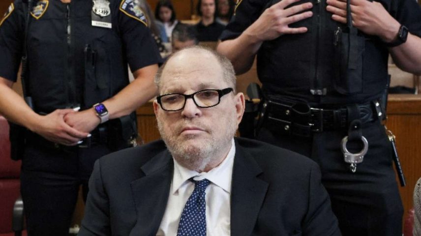 Ex-produtor de filmes de Hollywood Harvey Weinstein 15 de maio de 2026 Timothy A. Clary/Pool via REUTERS