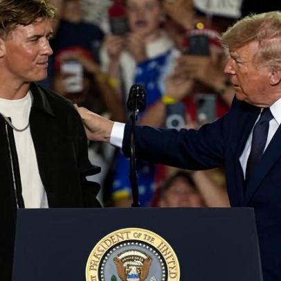 Abdul Carter cobra Jaxson Dart por aparecer com Trump