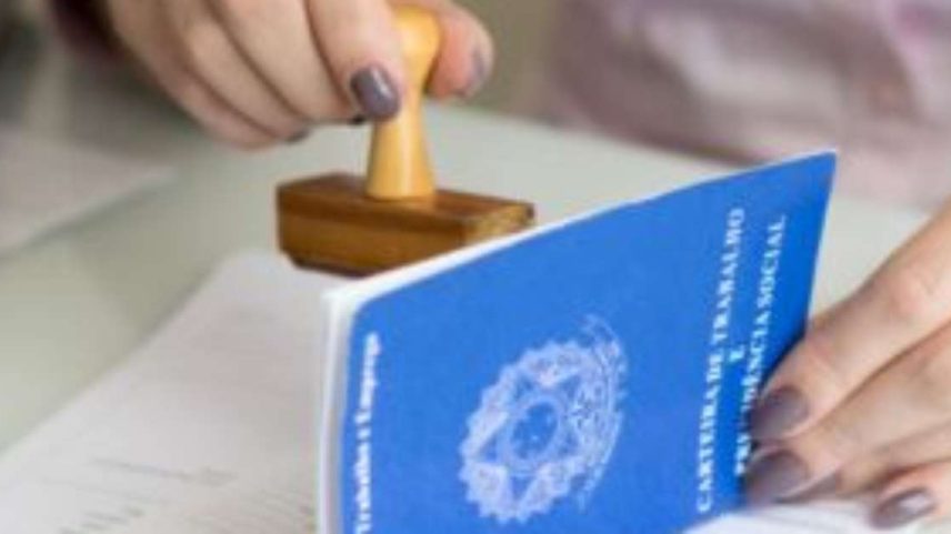 Carteira de trabalho.