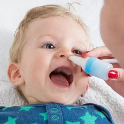 Higiene nasal ajuda bebês a enfrentar mudanças de temperatura
