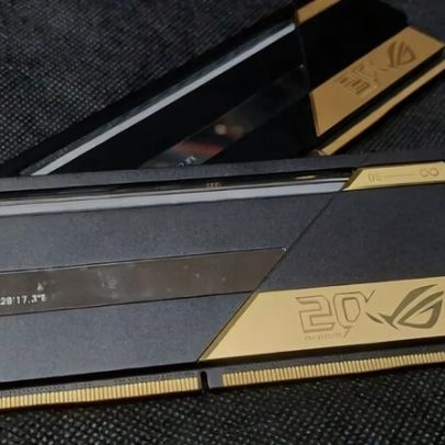 ASUS lança memórias DDR5 ROG Edition 20 de 6000 MT/s com 48GB