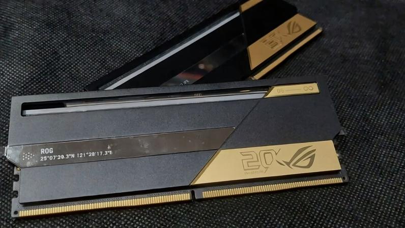 ASUS lança memórias DDR5 ROG Edition 20 de 6000 MT/s com 48GB