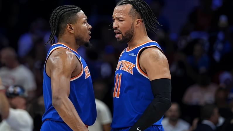 The New York Knicks were superb as they swept the 76ers.